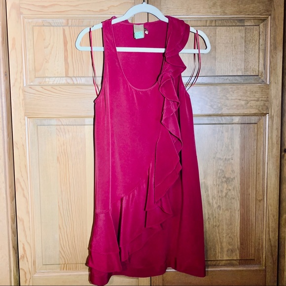 Ali Ro Dresses & Skirts - ALI RO 100% Silk Scoop Neck Tunic Dress